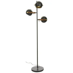 Lattiavalaisin Aneta Lighting Bow 3x7W Ø475x1520 mm IP20 GU10 musta