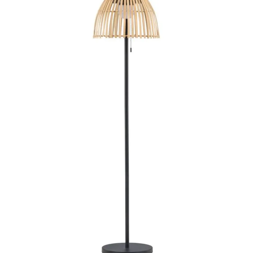 Lattiavalaisin aurinkokennolla Venture Home Mabis, ø40x150cm, musta