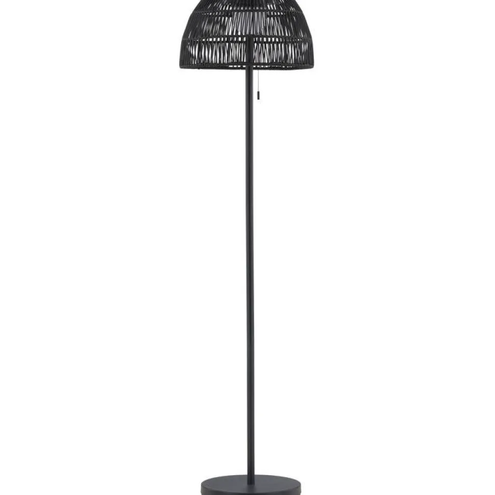 Lattiavalaisin aurinkokennolla Venture Home Mabis, ø40x150cm, musta