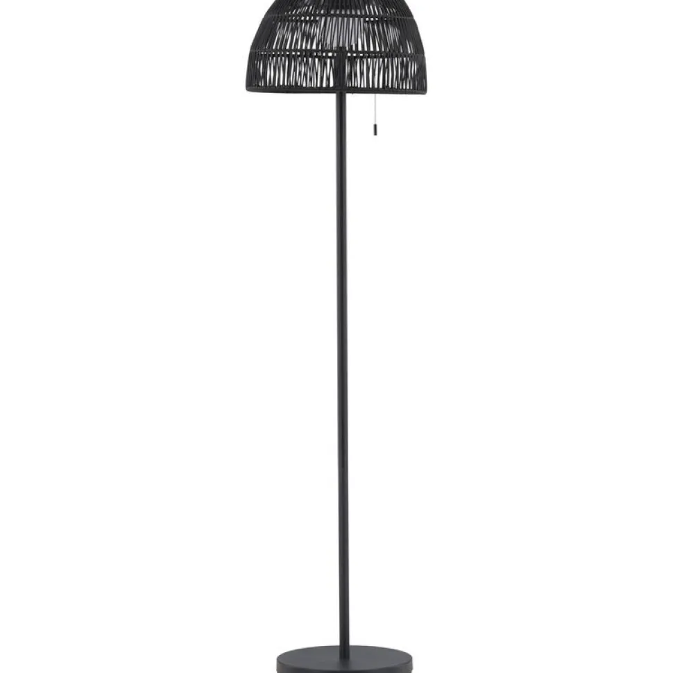Lattiavalaisin aurinkokennolla Venture Home Mabis, ø40x150cm, musta
