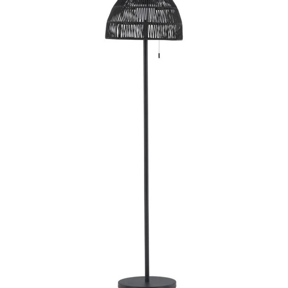 Lattiavalaisin aurinkokennolla Venture Home Mabis, ø40x150cm, musta