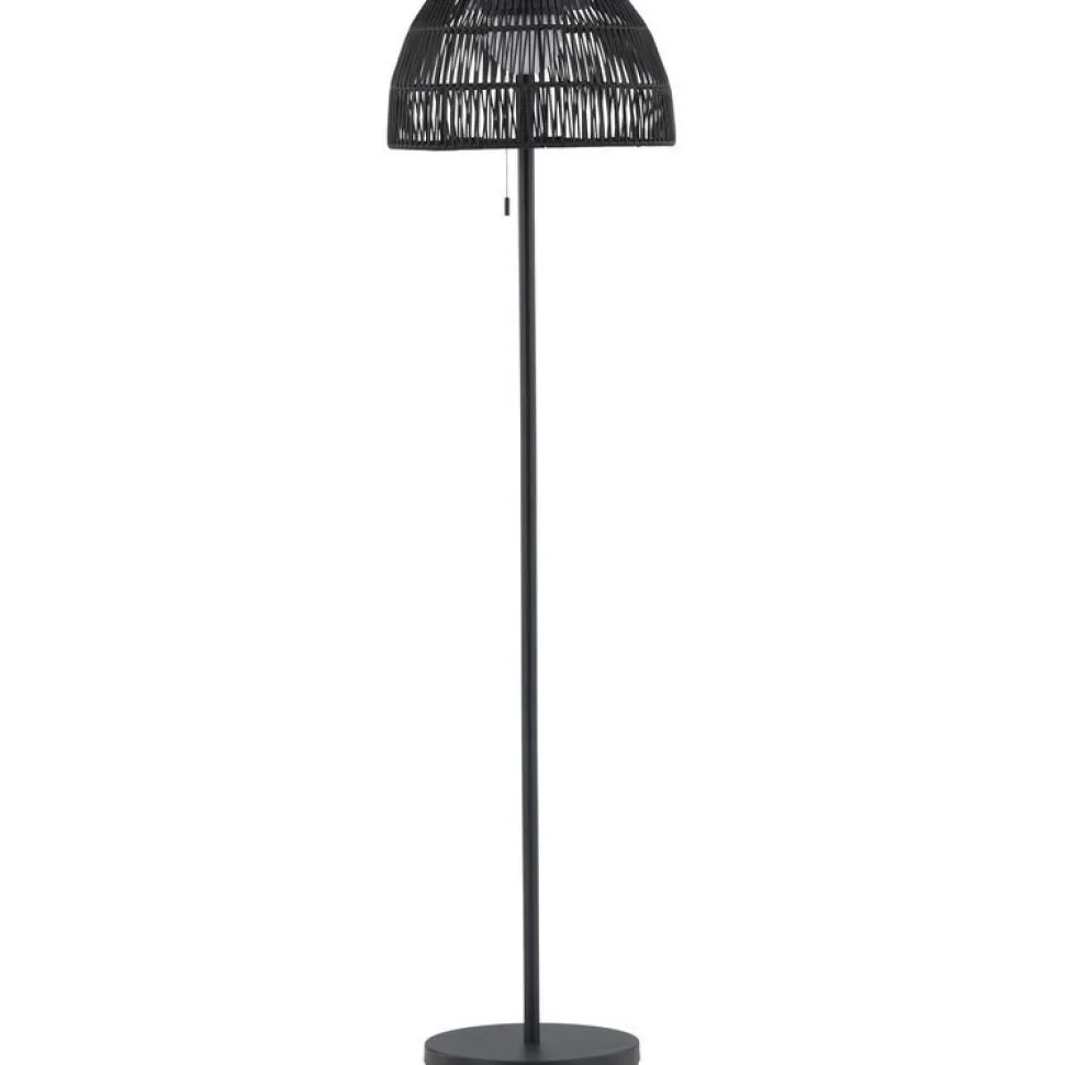 Lattiavalaisin aurinkokennolla Venture Home Mabis, ø40x150cm, musta