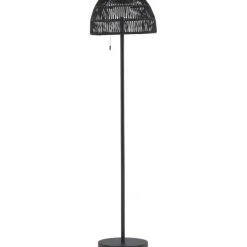 Lattiavalaisin aurinkokennolla Venture Home Mabis, ø40x150cm, musta