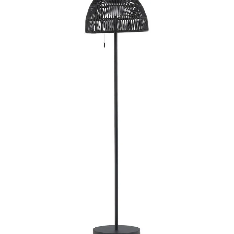 Lattiavalaisin aurinkokennolla Venture Home Mabis, ø40x150cm, musta