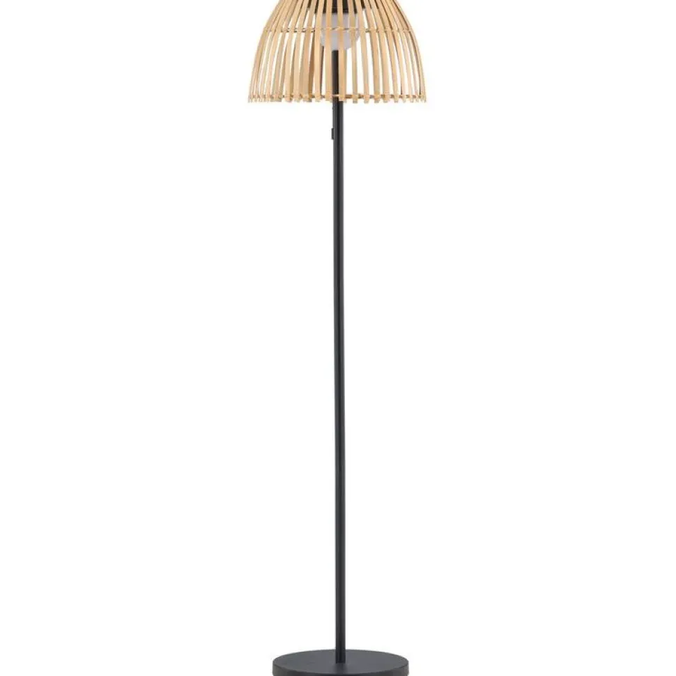 Lattiavalaisin aurinkokennolla Venture Home Mabis, ø40x150cm, musta