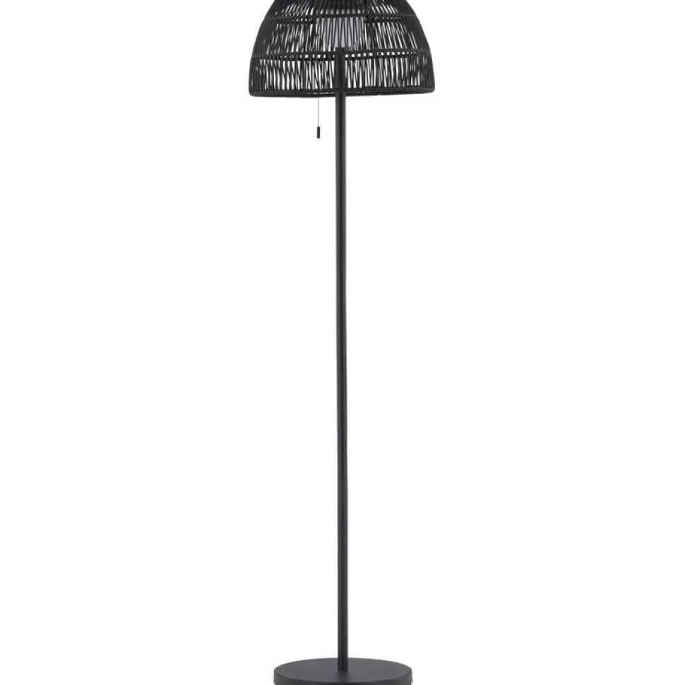 Lattiavalaisin aurinkokennolla Venture Home Mabis, ø40x150cm, musta