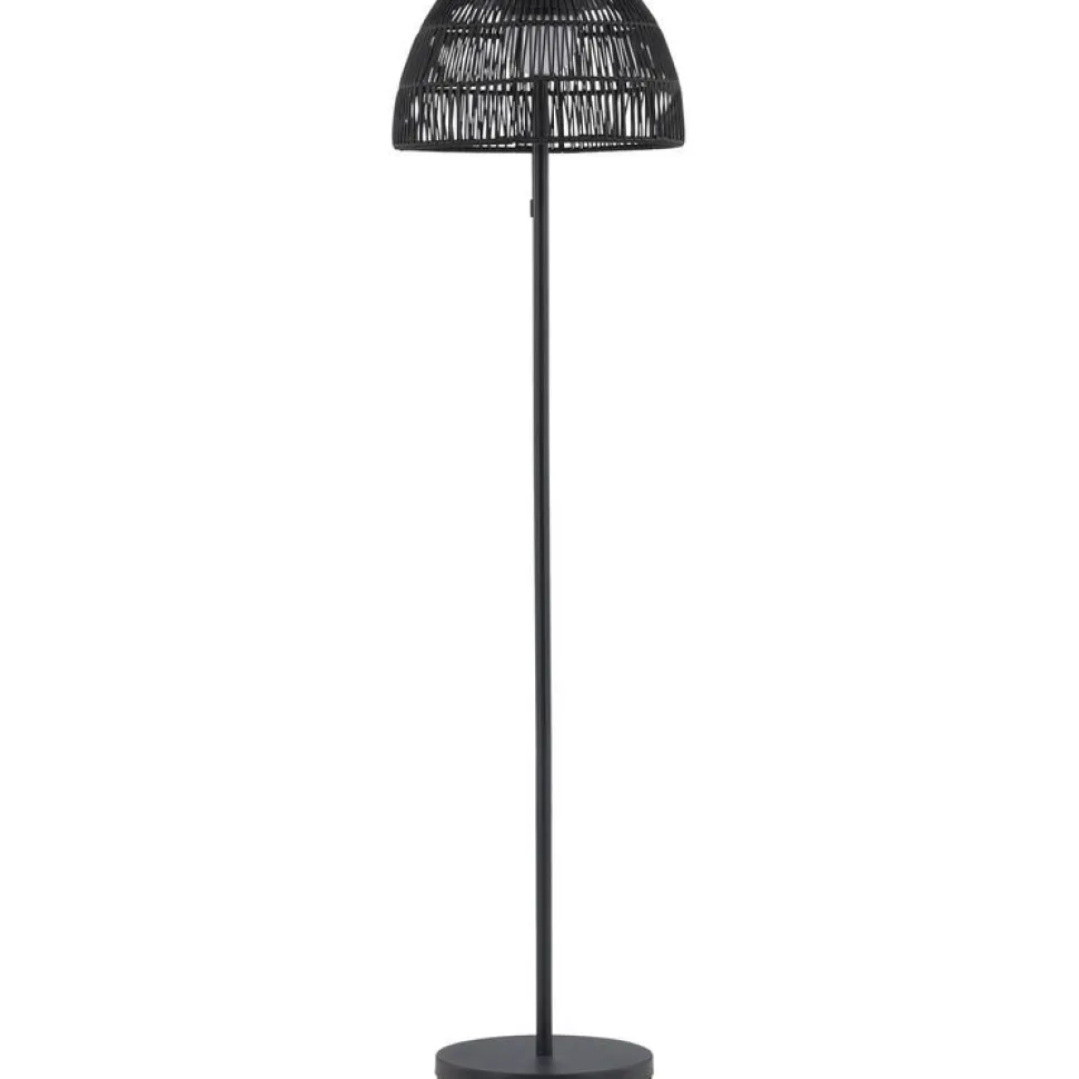 Lattiavalaisin aurinkokennolla Venture Home Mabis, ø40x150cm, musta