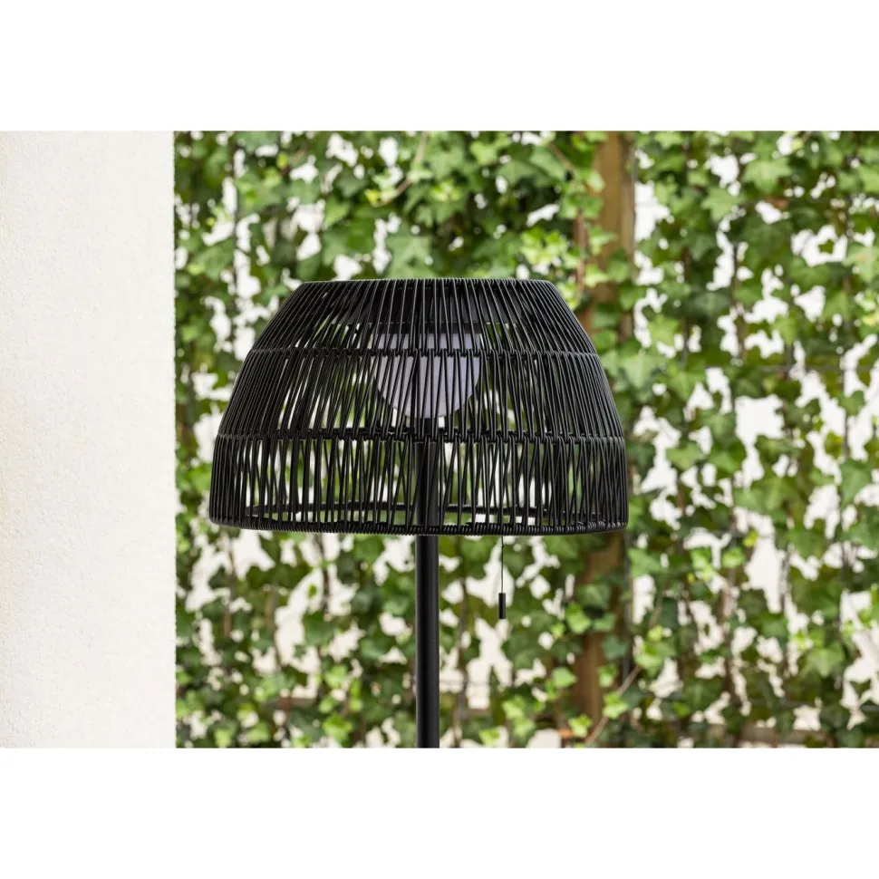 Lattiavalaisin aurinkokennolla Venture Home Mabis, ø40x150cm, musta