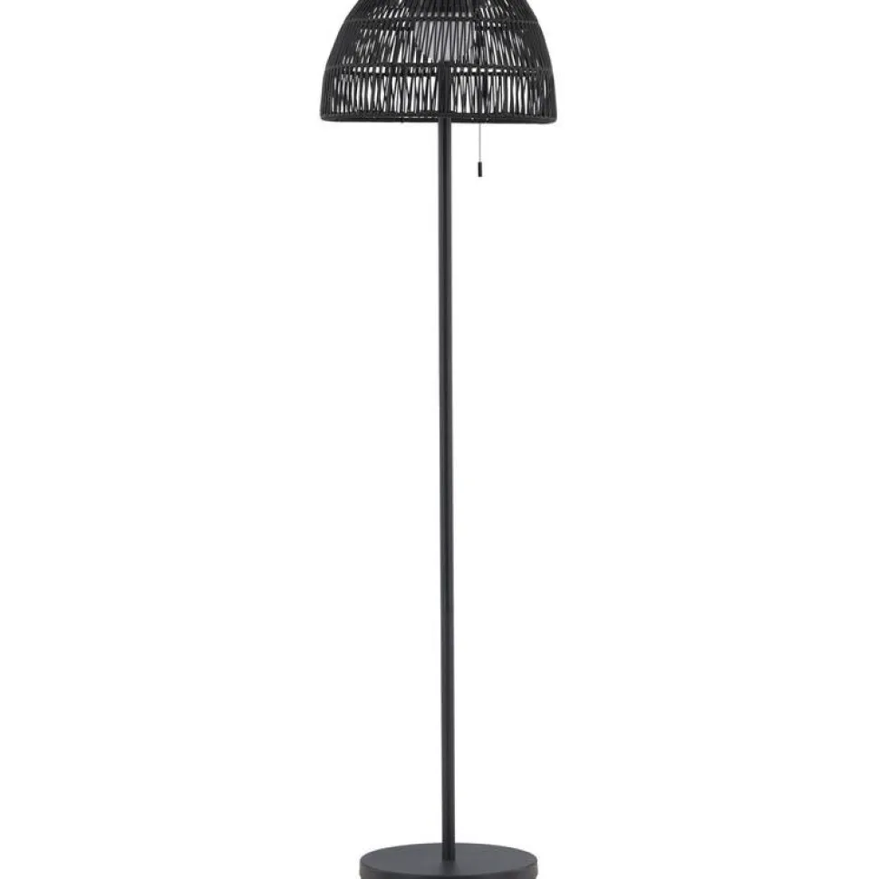 Lattiavalaisin aurinkokennolla Venture Home Mabis, ø40x150cm, musta