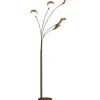 Lattiavalaisin 200 cm 5 x e14 hopea
