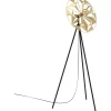 Lattiavalaisin Eglo Castanuelo 40W 50x27x152cm kulta/musta