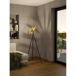 Lattiavalaisin Eglo Castanuelo 40W 50x27x152cm kulta/musta