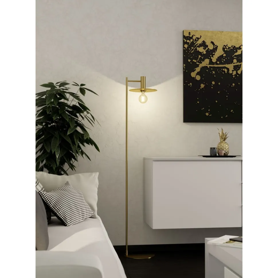 Lattiavalaisin Eglo Escandell, 156cm, E27, 40W, IP20, messinki