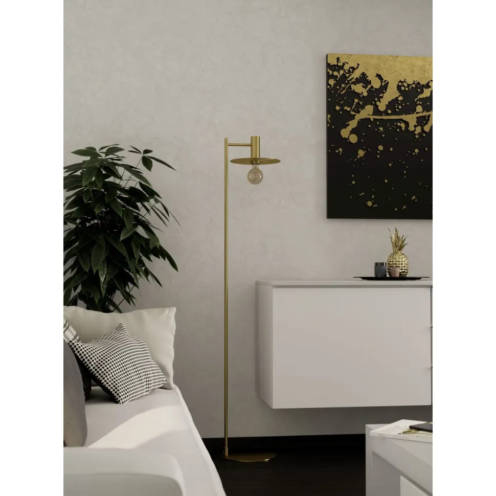 Lattiavalaisin Eglo Escandell, 156cm, E27, 40W, IP20, messinki