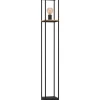Lattiavalaisin Eglo Libertad 1285cm musta/puu