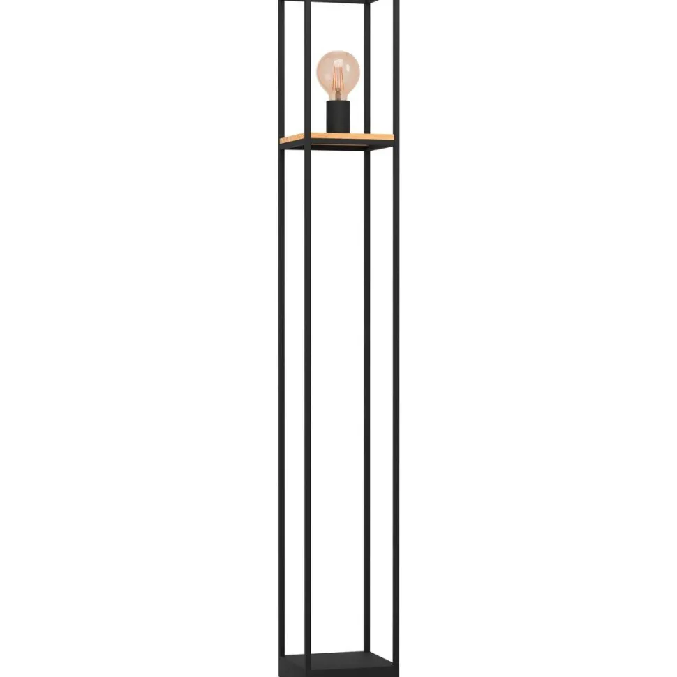 Lattiavalaisin Eglo Libertad 1285cm musta/puu