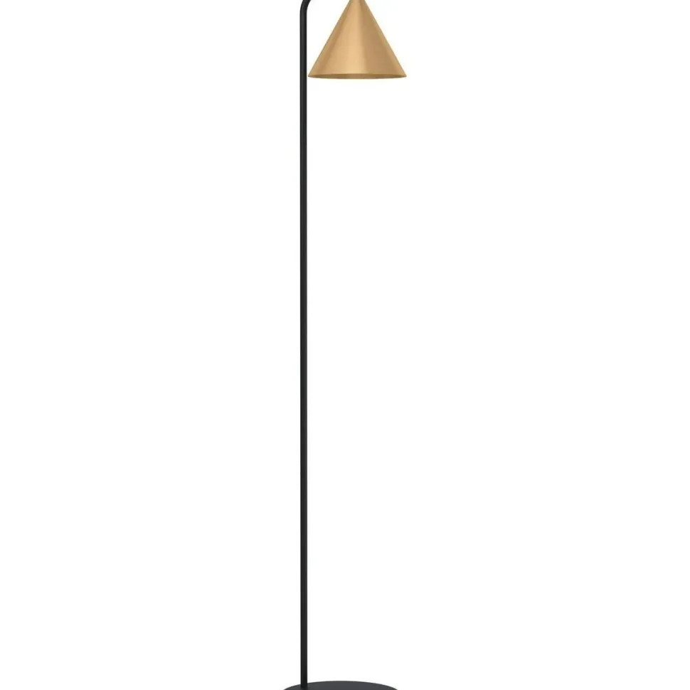 Lattiavalaisin Eglo Narices 162cm musta/kulta