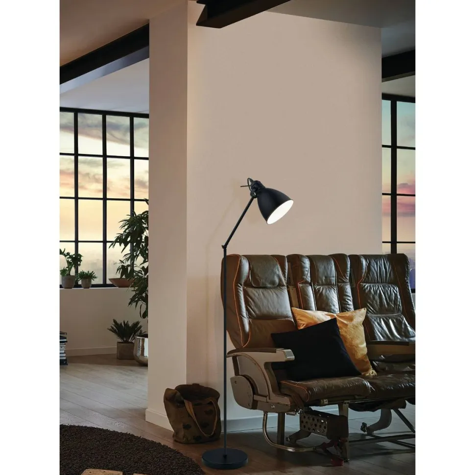 Lattiavalaisin Eglo Priddy 137cm musta