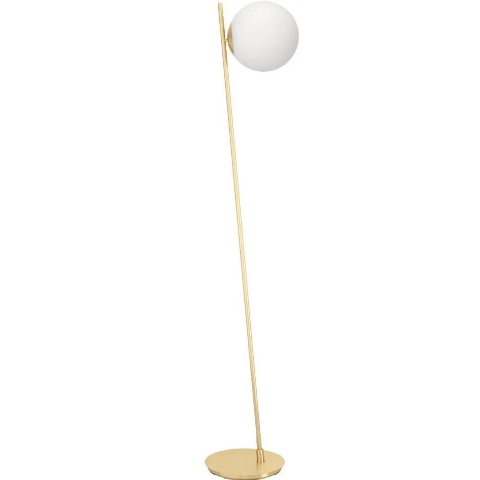 Lattiavalaisin Eglo Rondo 4, 174.5cm, E27, 40W, IP20, messinki/valkoinen