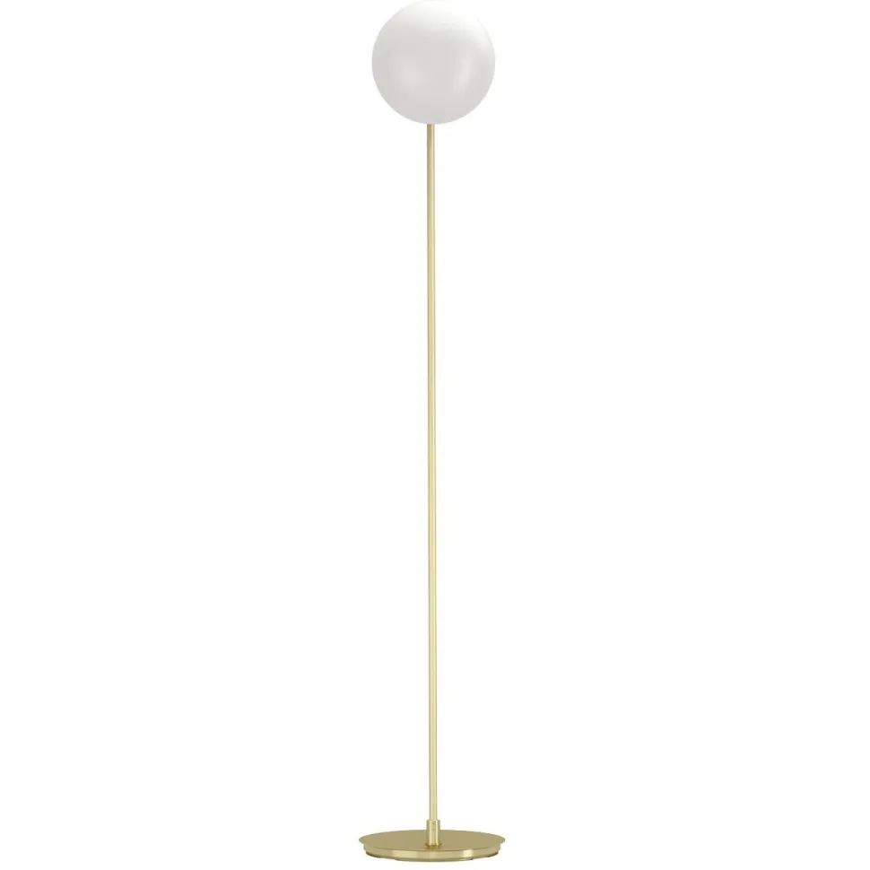 Lattiavalaisin Eglo Rondo 4, 174.5cm, E27, 40W, IP20, messinki/valkoinen