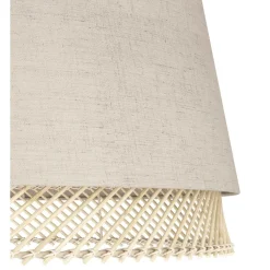 Lattiavalaisin Eglo Tabley, 153cm, E27, 40W, IP20, pellava/puu
