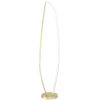Lattiavalaisin Eglo Vallerosa, 128.5cm, LED, 25.2W, IP20, messinki/valkoinen