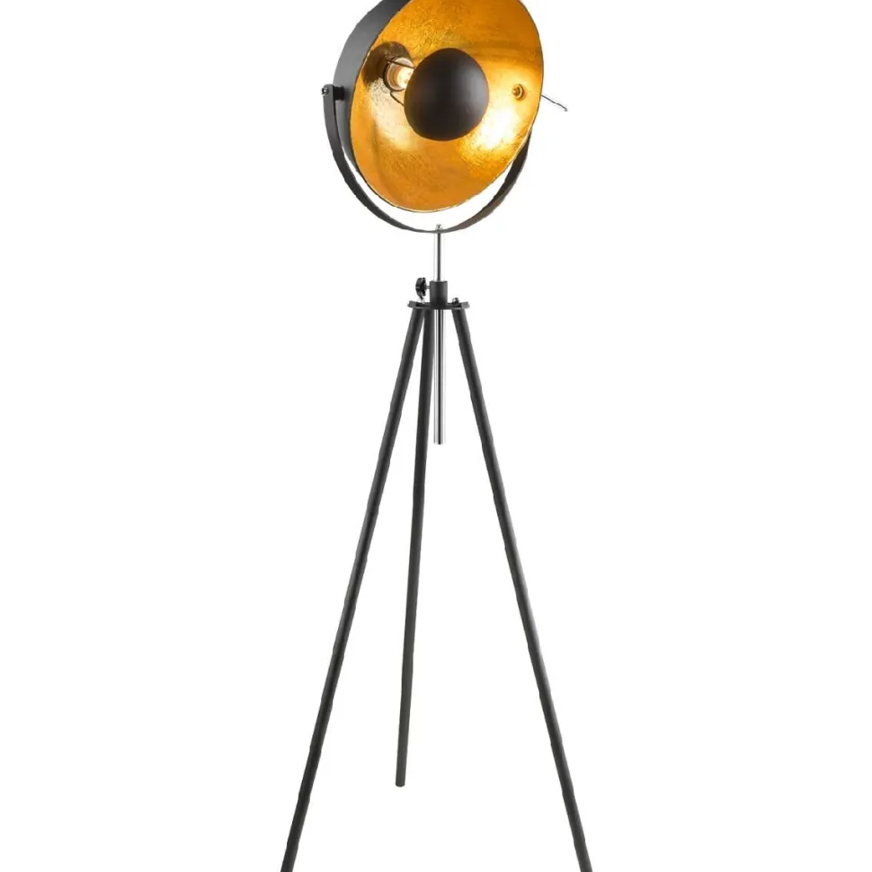 Lattiavalaisin Globo Lenn Ø69x179cm 60W musta
