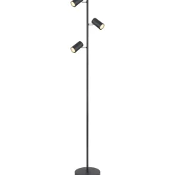 Lattiavalaisin Globo Robby 154cm, mattamusta
