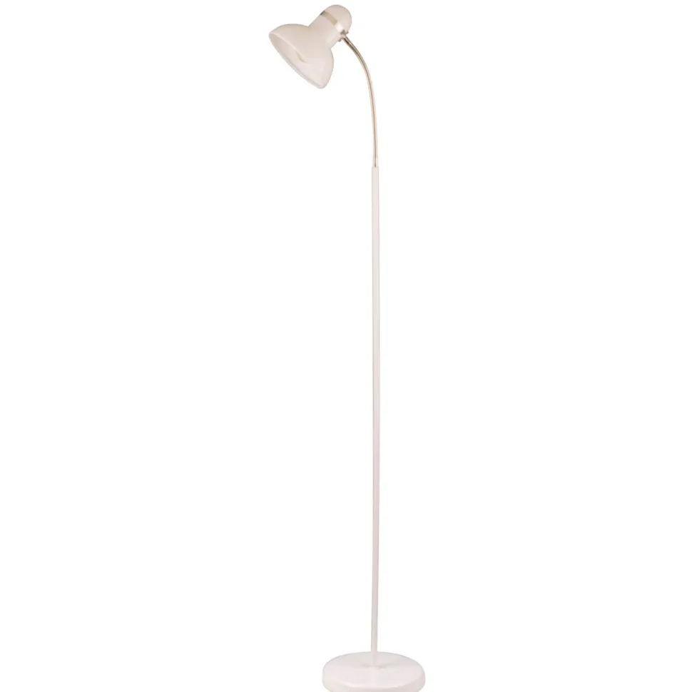 Lattiavalaisin Heat Oscar 145 cm valkoinen/kromi