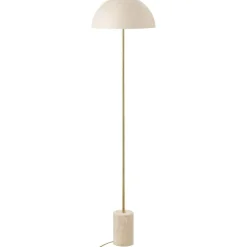 Lattiavalaisin House Nordic Sheffield, E27, 40W, marmorijalustalla, beige