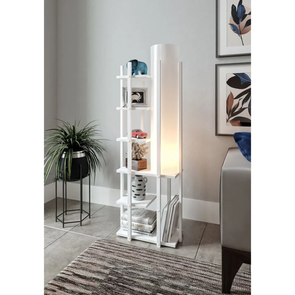 Lattiavalaisin hyllyköllä Linento Lighting Moda Dor SRC, 135cm, musta/natural