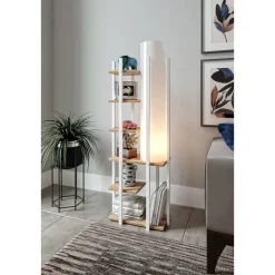 Lattiavalaisin hyllyköllä Linento Lighting Moda Dor SRC, 135cm, musta/natural