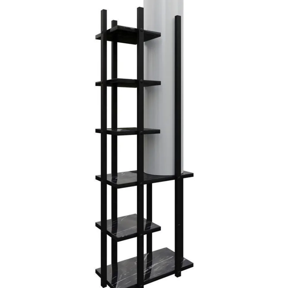 Lattiavalaisin hyllyköllä Linento Lighting Moda Dor SRC, 135cm, musta/natural