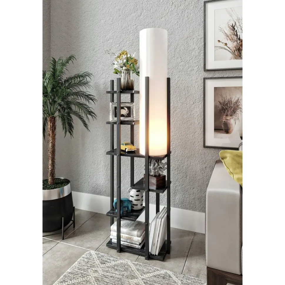 Lattiavalaisin hyllyköllä Linento Lighting Vogue SMK, 160cm, valkoinen