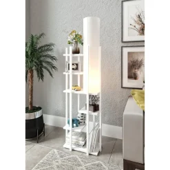 Lattiavalaisin hyllyköllä Linento Lighting Vogue SMK, 160cm, valkoinen