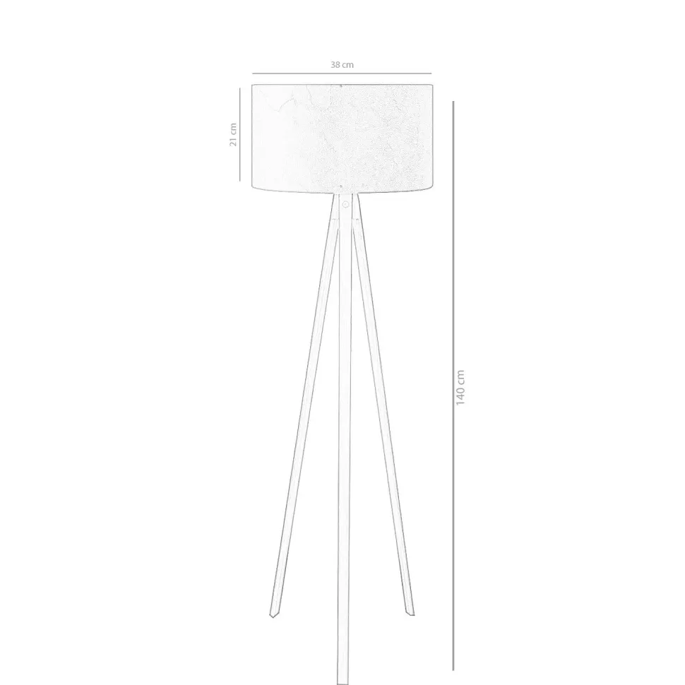 Lattiavalaisin Linento Lighting AYD-2256, antrasiitti