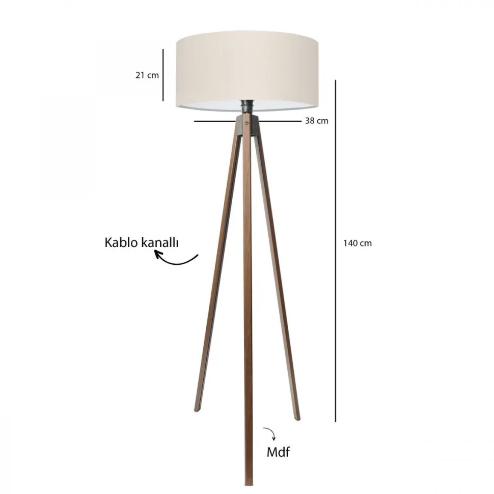 Lattiavalaisin Linento Lighting AYD-3687, 200cm, beige