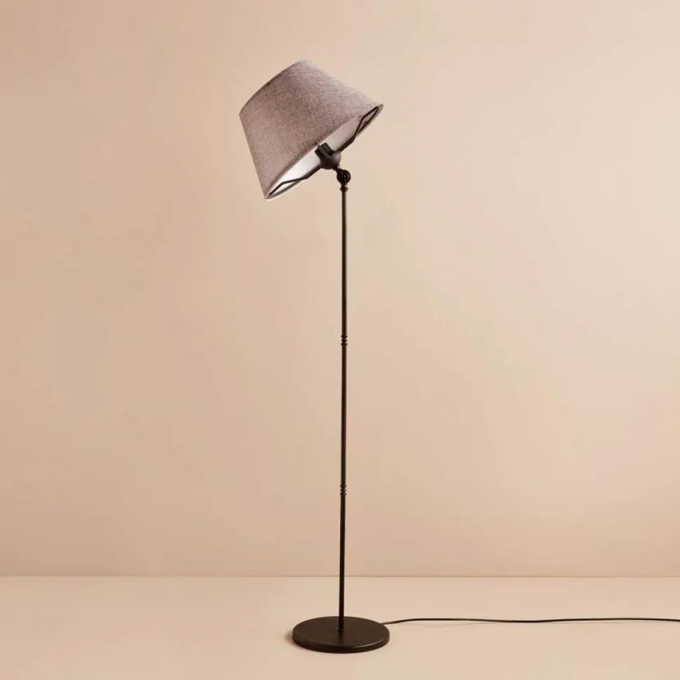 Lattiavalaisin Linento Lighting AYD-3484, 145cm, harmaa/musta