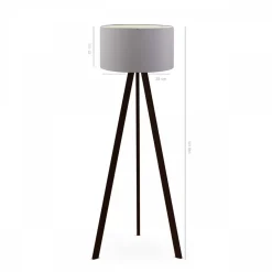 Lattiavalaisin Linento Lighting AYD-2808, harmaa