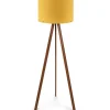 Lattiavalaisin Linento Lighting AYD-1565, keltainen ruskea