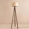 Lattiavalaisin Linento Lighting AYD-3450, kerma/ruskea