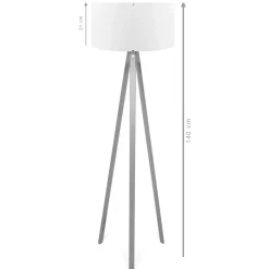 Lattiavalaisin Linento Lighting AYD-2213, oranssi