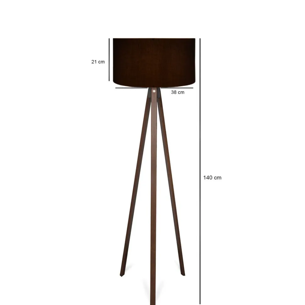 Lattiavalaisin Linento Lighting AYD-2933, ruskea