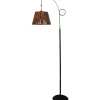 Lattiavalaisin Linento Lighting Cardone, musta/ruusukulta