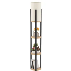 Lattiavalaisin Linento Lighting Circle Nora, valkoinen