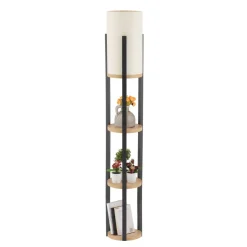 Lattiavalaisin Linento Lighting Circle Nora, valkoinen