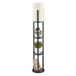 Lattiavalaisin Linento Lighting Circle Nora, valkoinen