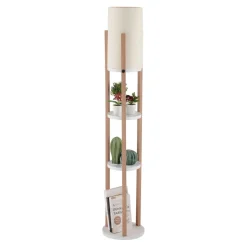 Lattiavalaisin Linento Lighting Circle Nora, valkoinen