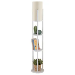 Lattiavalaisin Linento Lighting Circle Nora, valkoinen