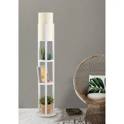 Lattiavalaisin Linento Lighting Circle Nora, valkoinen